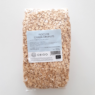 Flocs de civada gruixuts Origo 500g