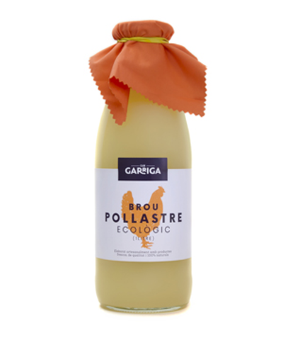 Brou de pollastre eco Can Garriga 1l