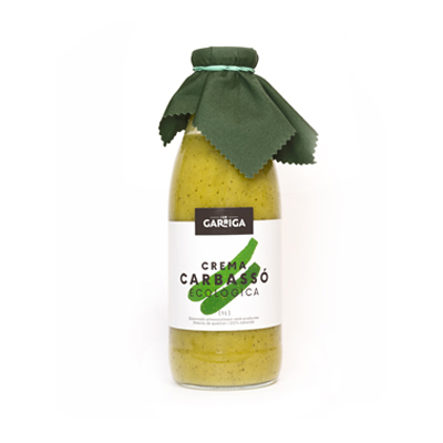 Crema carbassó menta eco Can Garriga 1l