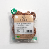 Galetes de fajol i quinoa amb coco i cacao eco Origo 70g