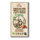 Xocolata negra 73% amb ametlles Sole