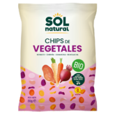 Xips de vegetals amb oli d'oliva 80gr