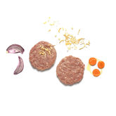 Hamburguesa de pollastre ecològic 2un amb all i julivert 200gr