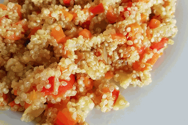 Quinoa amb verdures