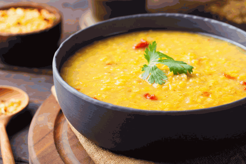 Dhal o sopa de llenties vermelles ecològiques