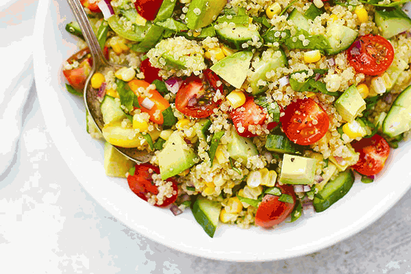 Amanida d'estiu amb quinoa